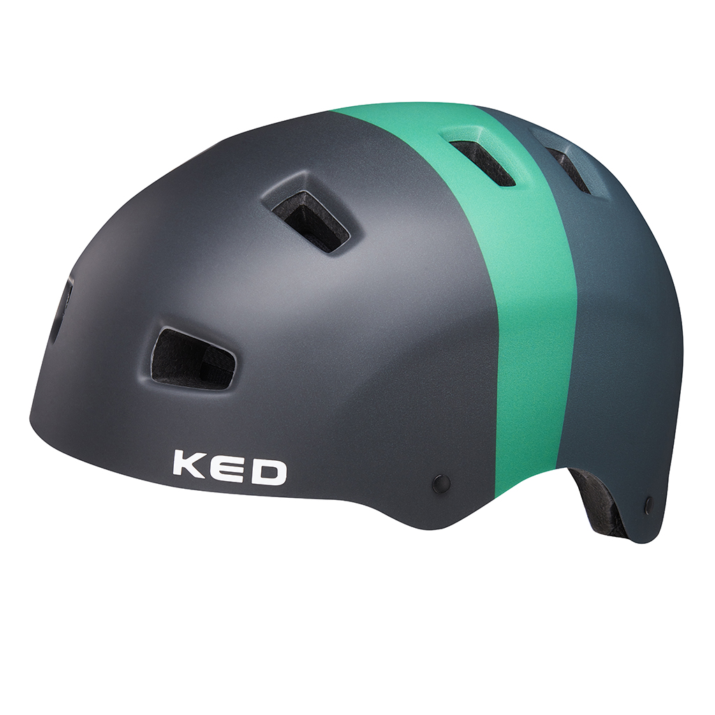 Шлем KED 5Forty Black Green Matt M (54-58 см)