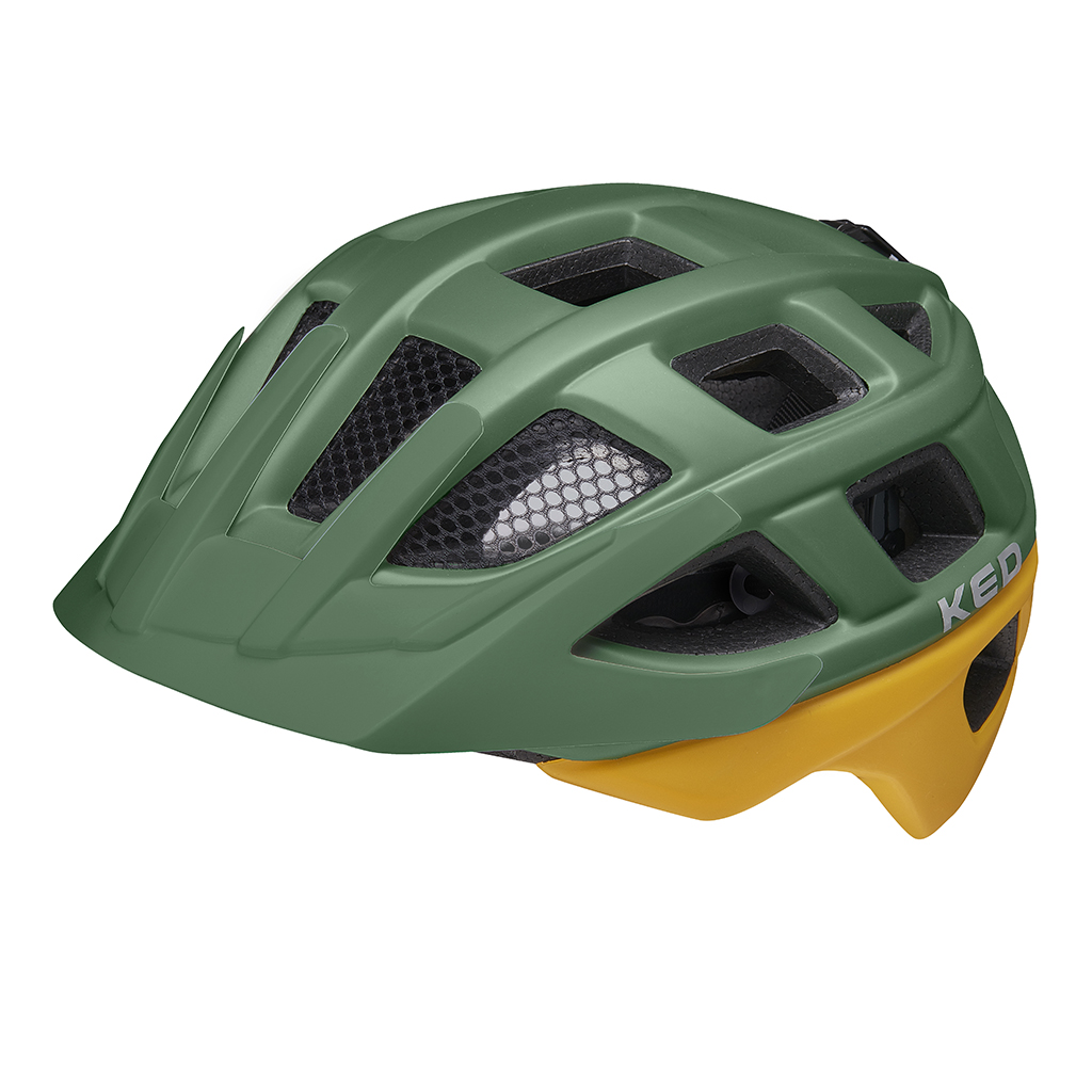 Шлем KED Kailu Green Yellow Matt S (49-53 см)