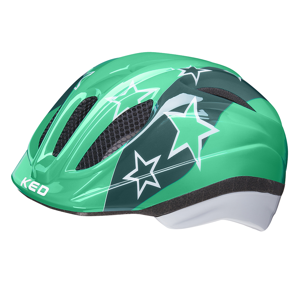 Шлем KED Meggy Green Stars S/M (49-55 см)