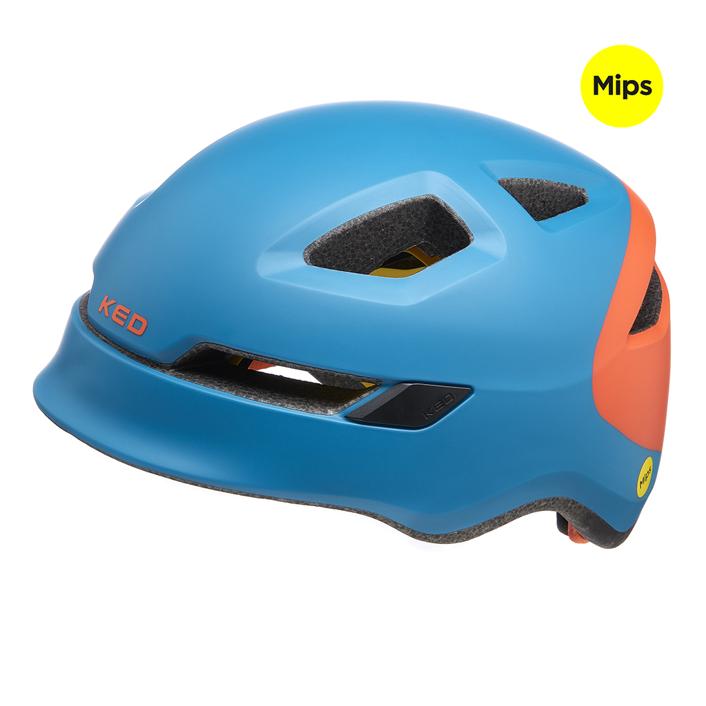 Шлем KED POP Petrol Orange S (48-52 см)