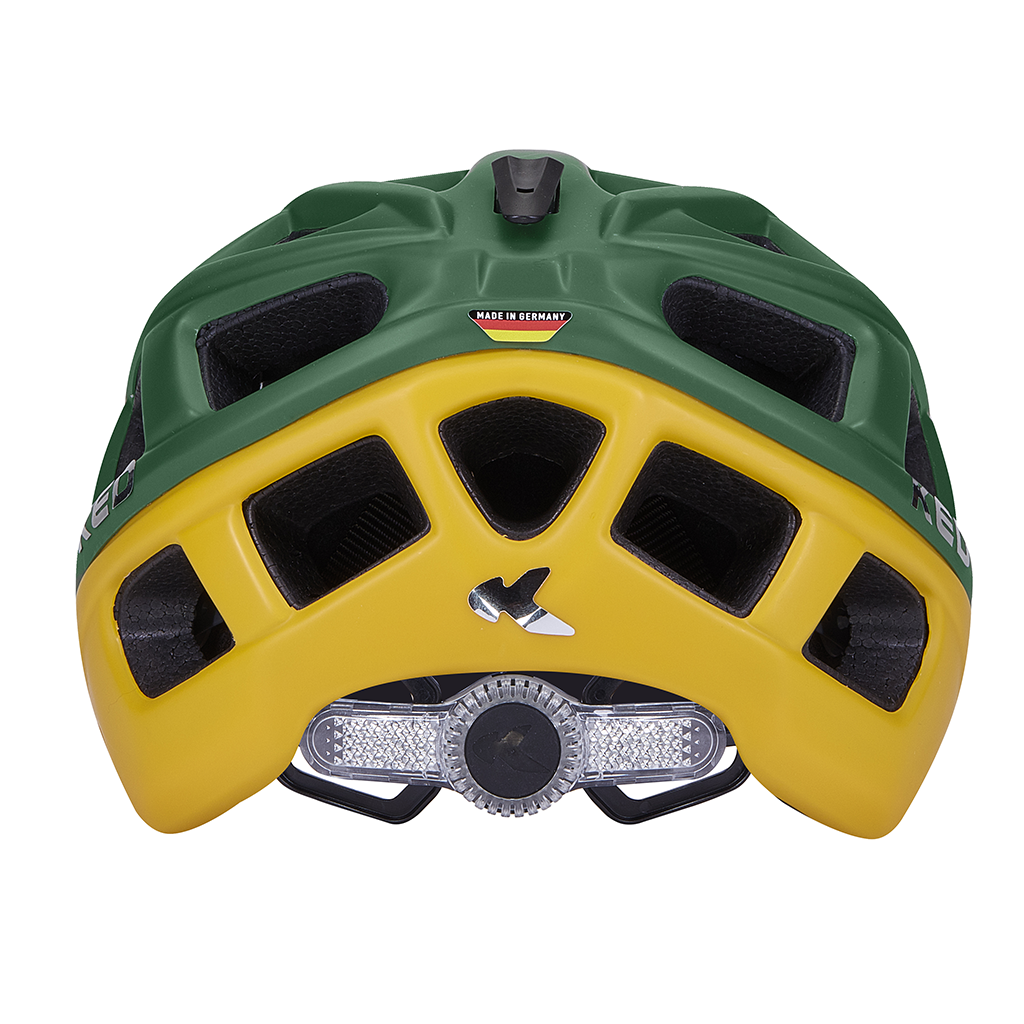 Шлем KED Kailu Green Yellow Matt S 2