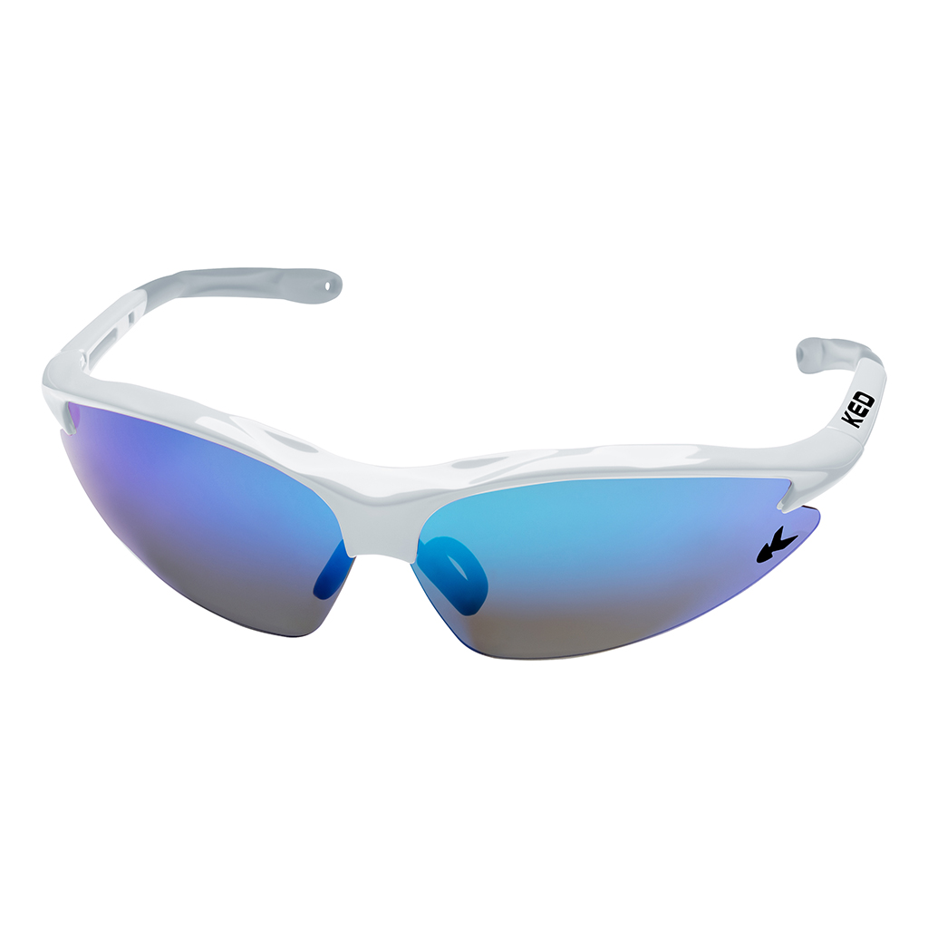 Очки солнцезащитные KED Jackal White (Multi-Blue Mirror)