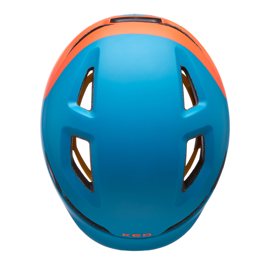 Шлем KED POP Petrol Orange S 4